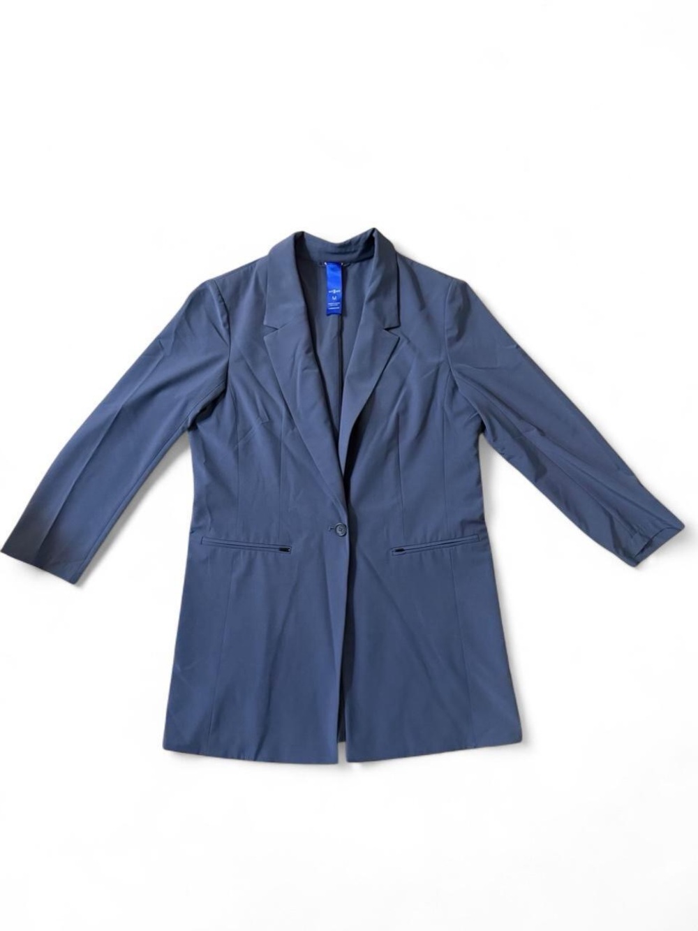 Kit and Ace Navigator Packable French Blue Blazer, Size Medium
